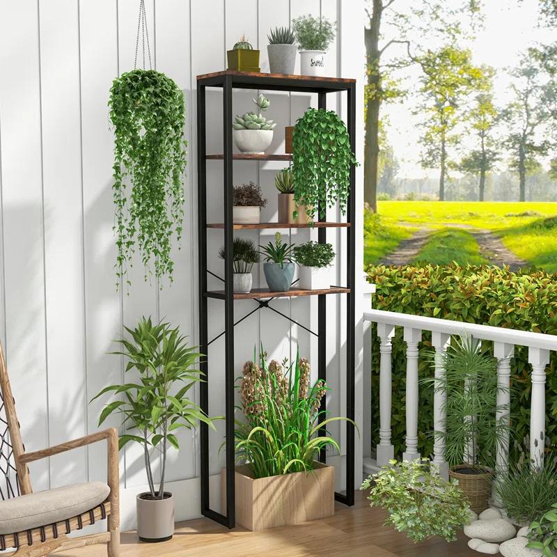 17 Stories Gafita Steel Freestanding Over The Toilet Storage