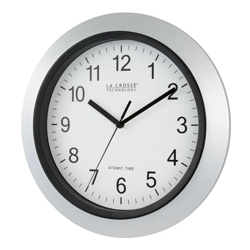 Weatherby 12" Atomic Analog Wall Clock