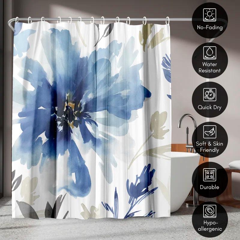 The Twillery Co.® Shower Curtain Finesse by PI Creative Art