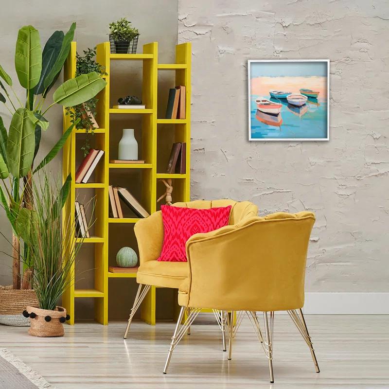 Stupell Industries Boat Reflection Shore Giclee Art by Irena Orlov