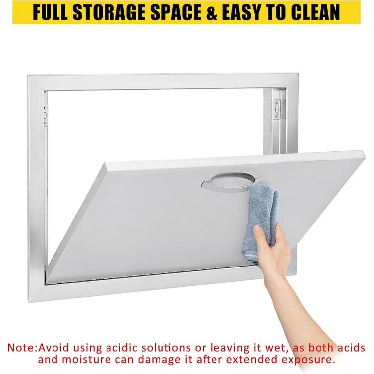 babevy Weatherproof Outdoor Cabinets - Durable Stainless Steel