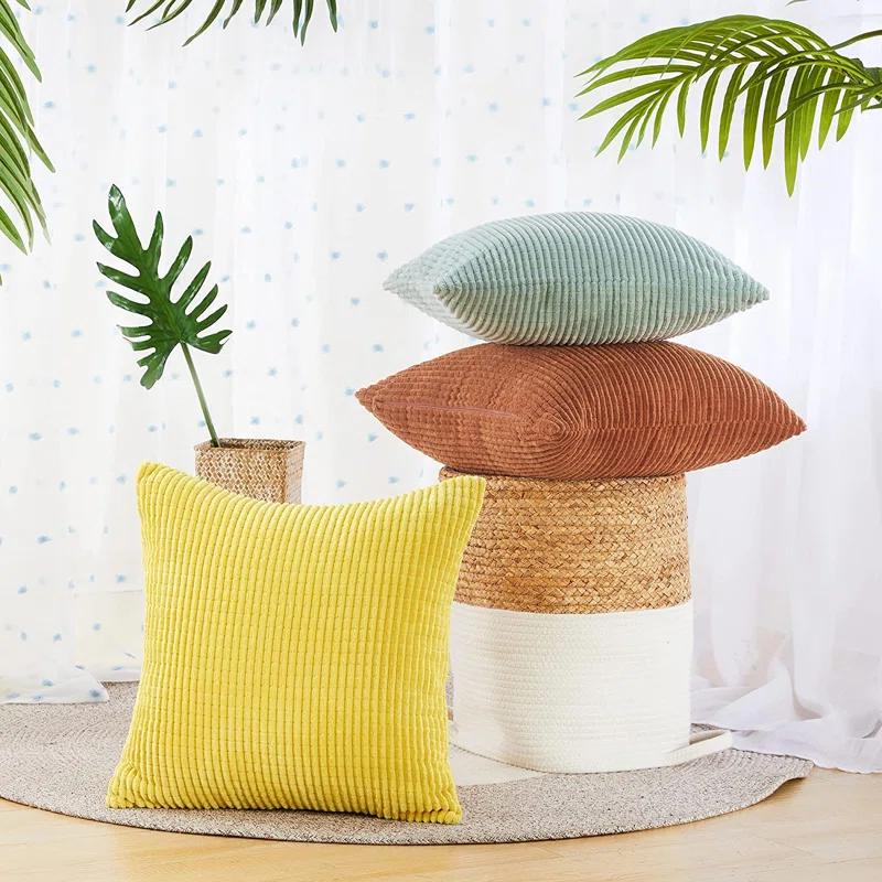 Deconovo Deconov Square Pillow Cover (Set of 2)