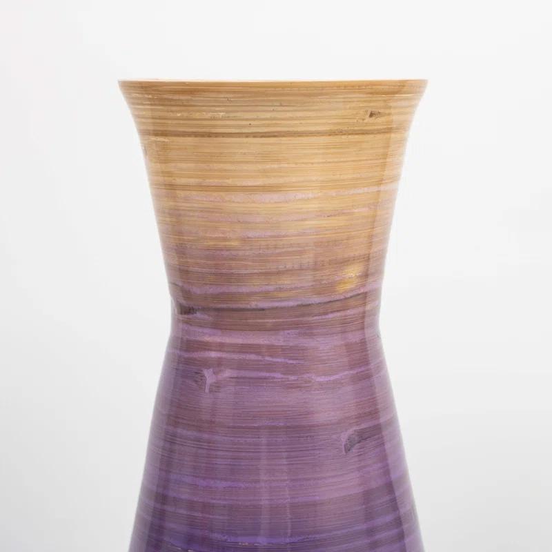 Uniquewise Handmade Wood Floor Vase