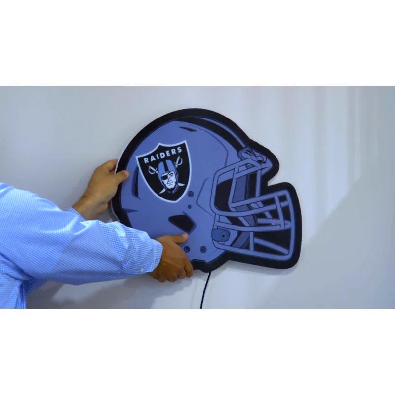 NCAA LED Round Lighted Wall Sign
