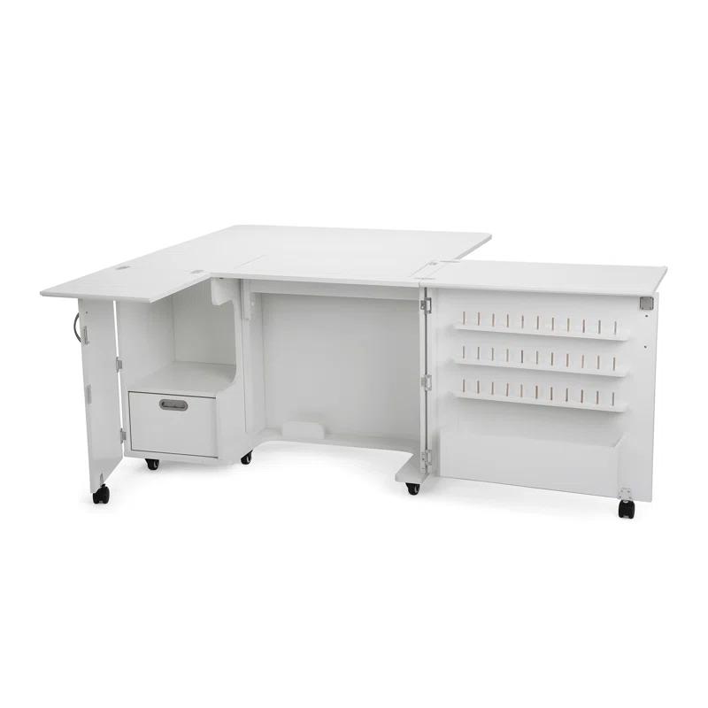 Arrow Sewing Wallaby Sewing Cabinet with Hydraulic Machine Lift by Kangaroo Sewing Furniture
