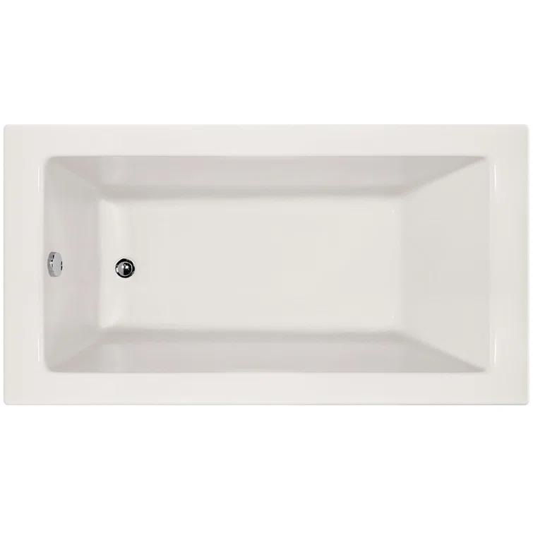 Hydro Systems Sydney 66" x 32" Alcove Soaking Acrylic Bathtub | Perigold