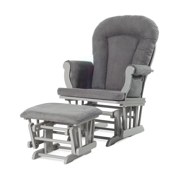 Child Craft Cozy Glider Rocker and Ottoman
