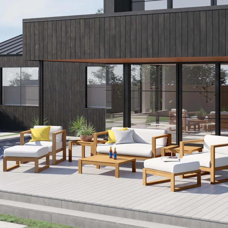 Cambridge 8 Piece Outdoor Patio Teak Set