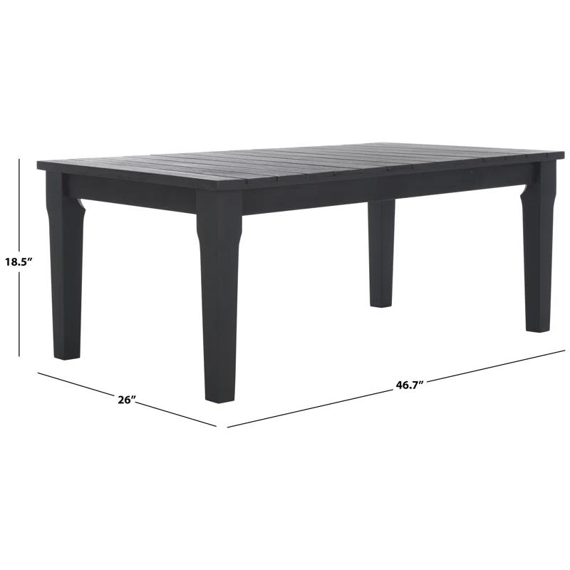 Latitude Run® Martinique Wood Patio Coffee Table