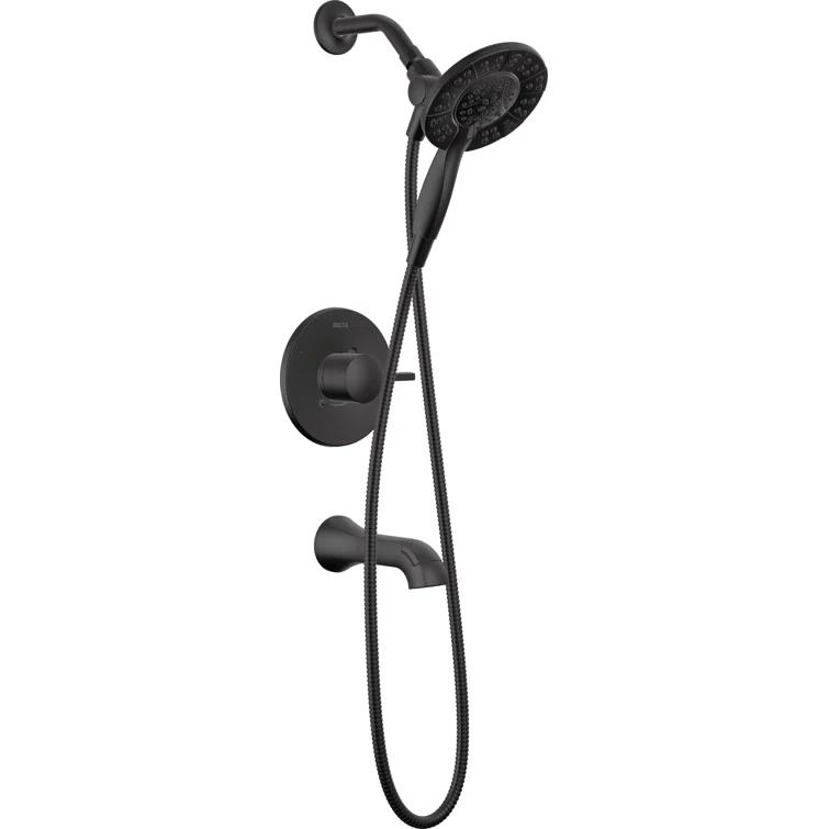 Arvo Single-Function Tub Shower Faucet Set, Shower Trim Kit with In2ition Shower Head and Valve