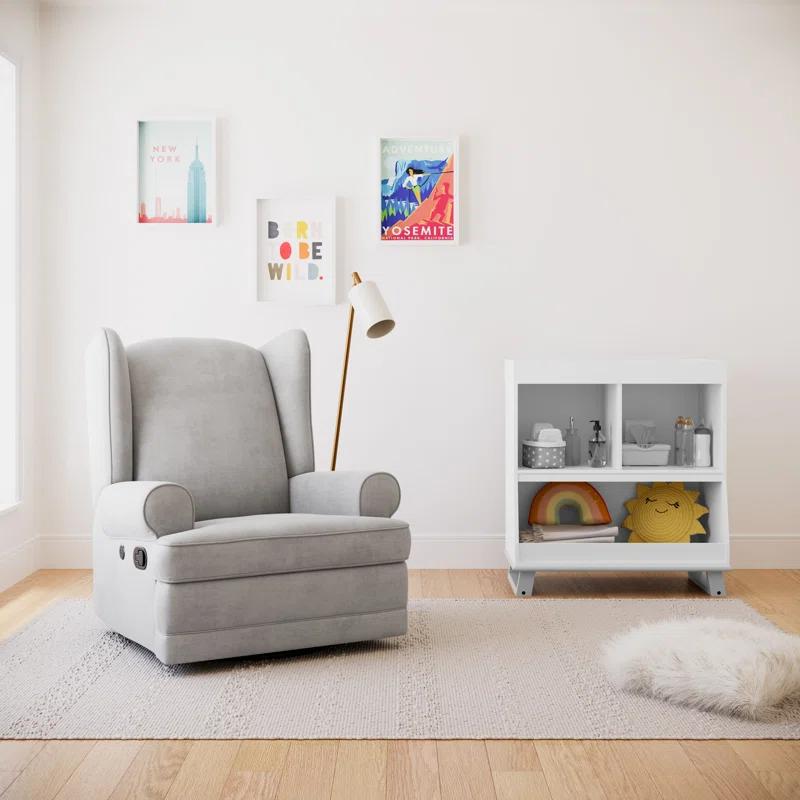 Serenity Swivel Reclining Glider with USB