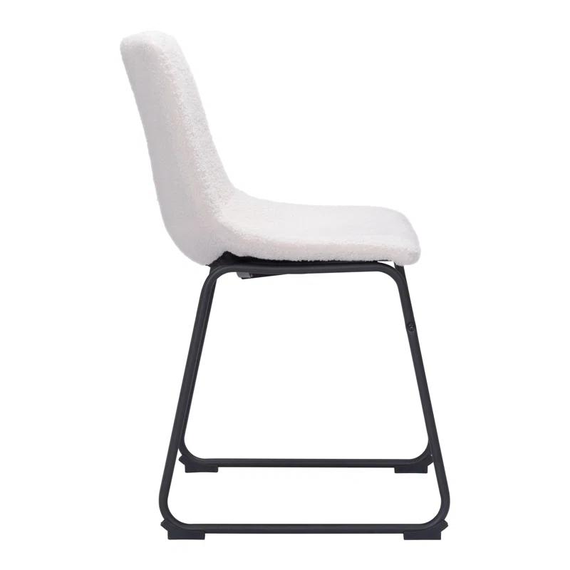 Zuo Hospitality Smart Dining Chair Ivory (Set of 2)