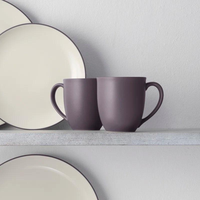 Noritake Noritake Colorwave 16-Piece Coupe Dinnerware Set, Service for 4