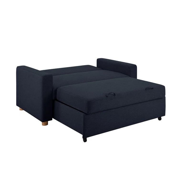 Serta Serta Trinity 66.1" Full Size Convertible Loveseat, Dream Coil Comfort, Easy Assembly
