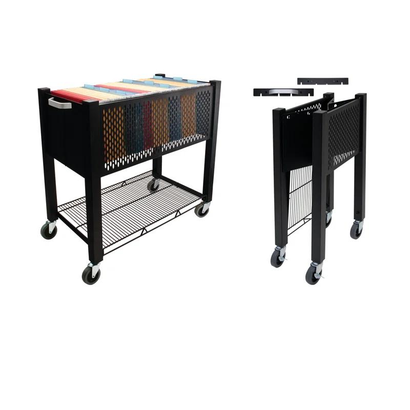 File Cart with Wheels