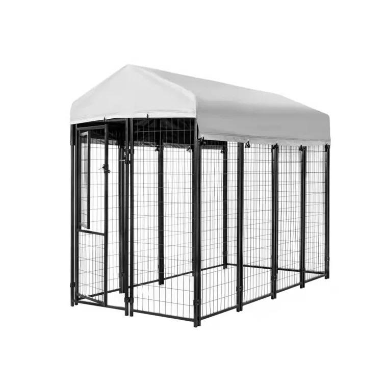 Kennels Direct Metal Kennel Kit with Cover