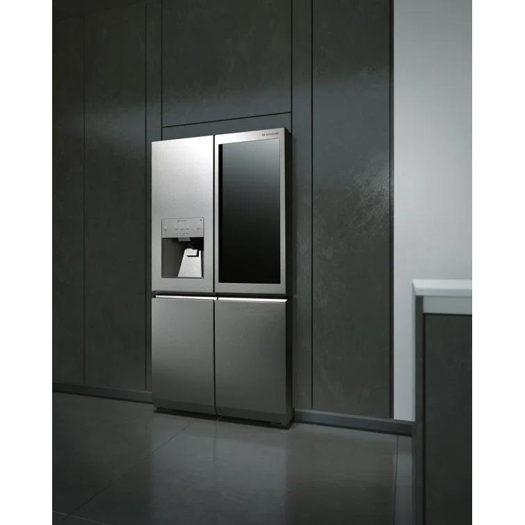 LG Signature Lg Signature 23 Cu. Ft. Smart Wi-fi Enabled Instaview® Door-in-door® Counter-depth Refrigerator URNTC2306N