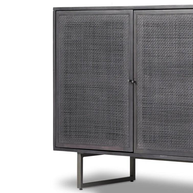 Dolores Cane Cabinet (35")