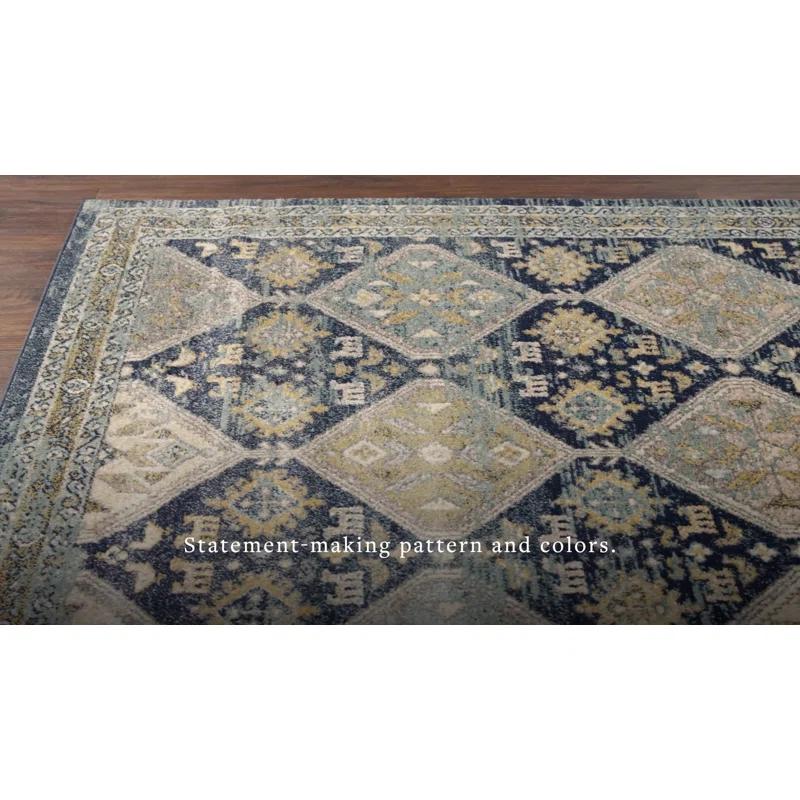 Kelly Clarkson Home Annabella Southwestern Blue Area Rug