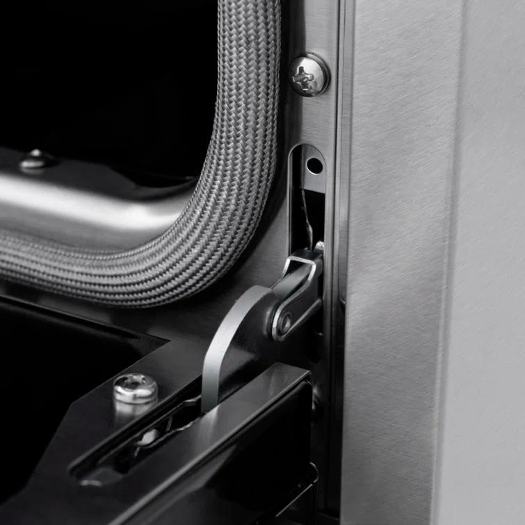 ZLINE Satin ZLINE 30 in. Paramount Gas Range w/ 4 Burners & Convection Oven w/ Door SGRS-30