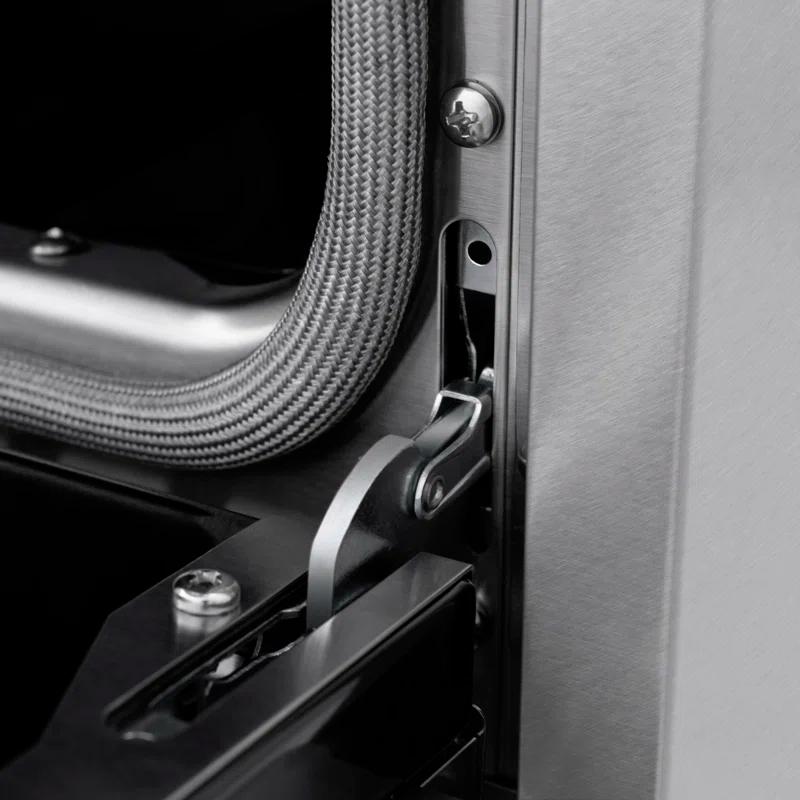 ZLINE Satin ZLINE 30 in. Paramount Gas Range w/ 4 Burners & Convection Oven w/ Door SGRS-30