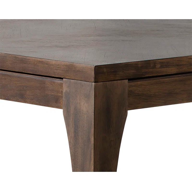 Ahleena Solid Wood Base Dining Table