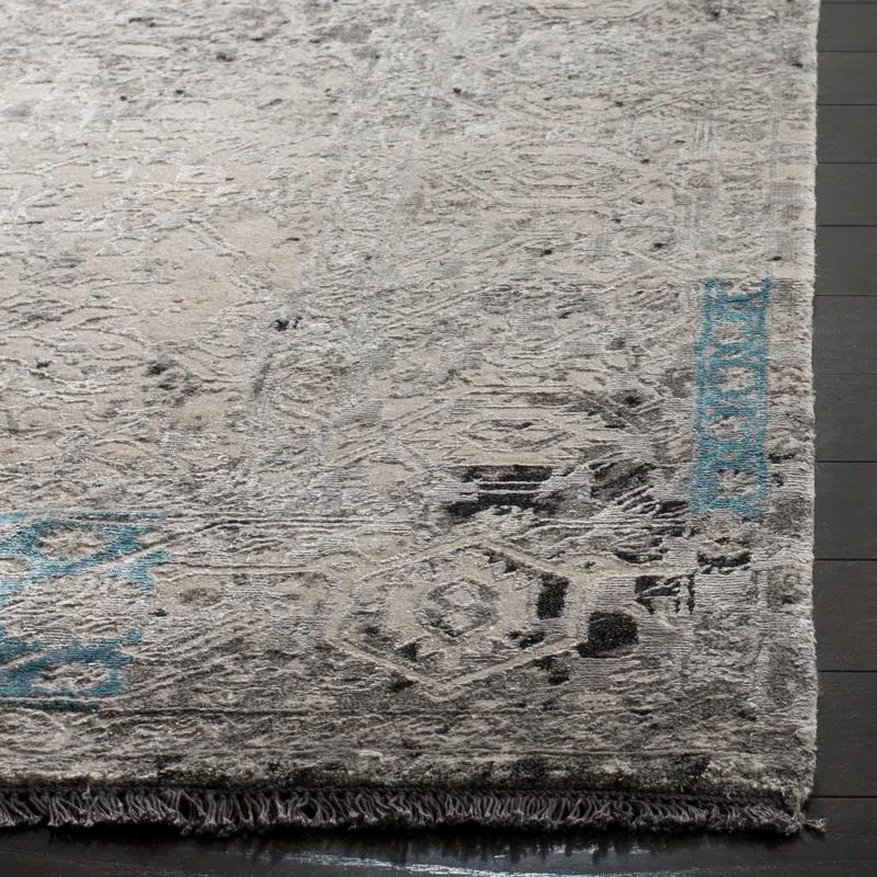 Centennial Hand Knotted Wool, Silk Oriental Rug