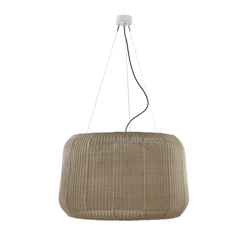 Bover Fora 1 - Light Shaded Drum Pendant