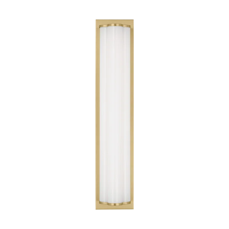 Freya Single Frosted Dimmable LED Vanity Light