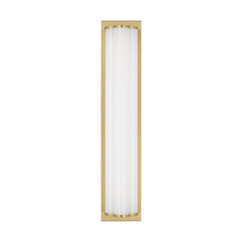 Freya Single Frosted Dimmable LED Vanity Light