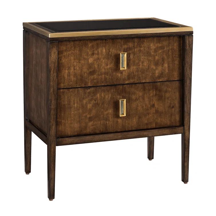 Maitland-Smith Sovereign 28'' W Solid Wood Nightstand