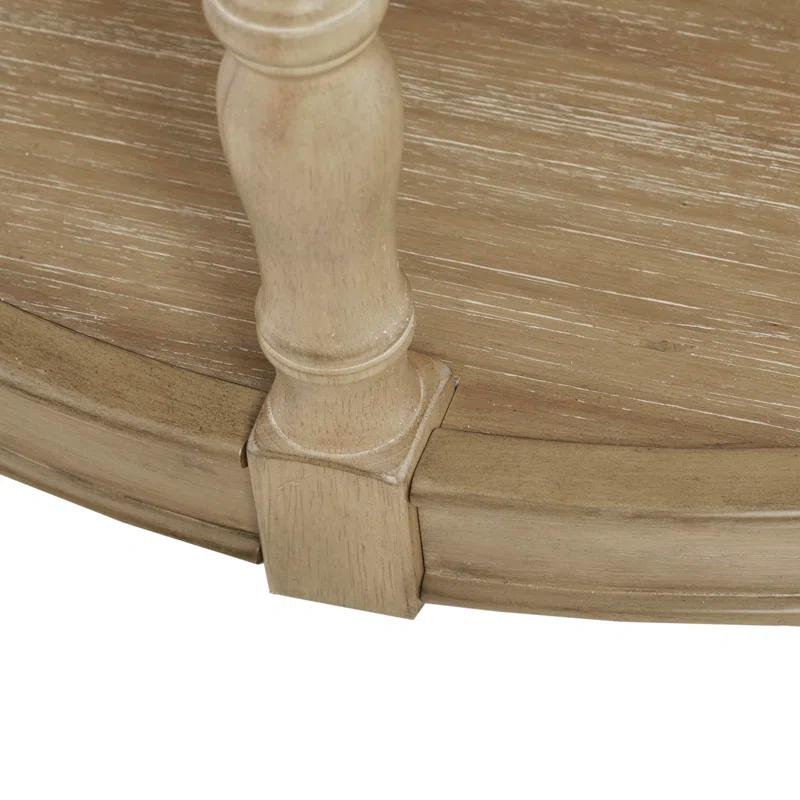 Martha Stewart Belden Round Coffee Table on Hidden Casters