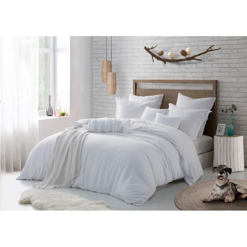 Swift Home Prewashed Microfiber Reversible Duvet Cover Set