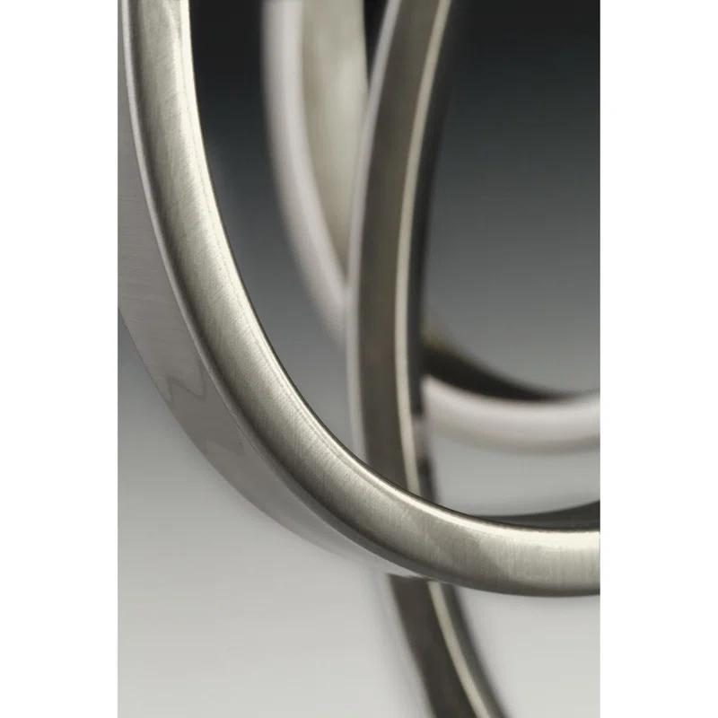 Fleur De Lis Living Lilly 3 - Light Brushed Nickel Single Pendant
