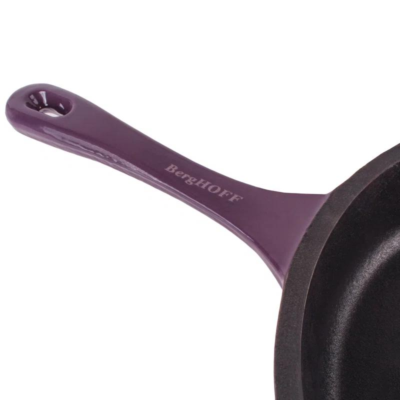BergHOFF BergHOFF Neo 2Pc Cast Iron Cookware Set with Fry Pan and Grill Pan Set