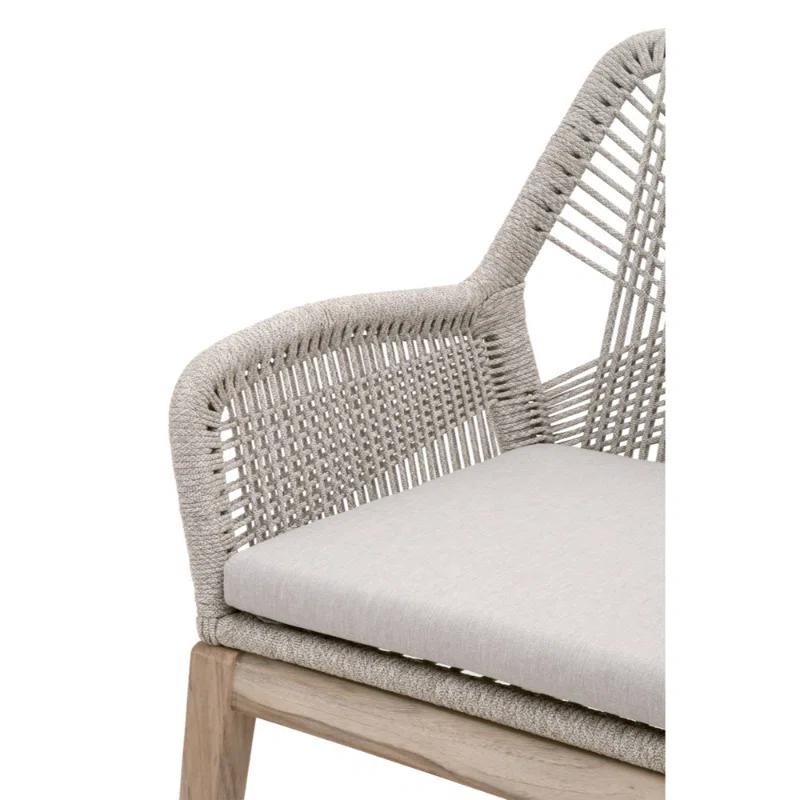 London Indoor / Outdoor Dining Arm Chair - Taupe