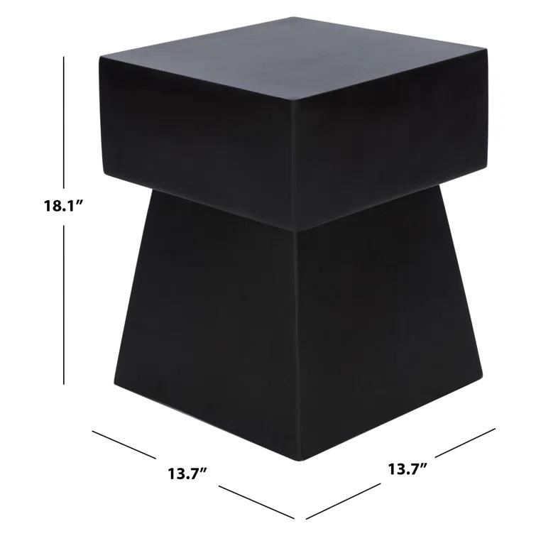 Latitude Run® Arizona Square Concrete Outdoor Side Table