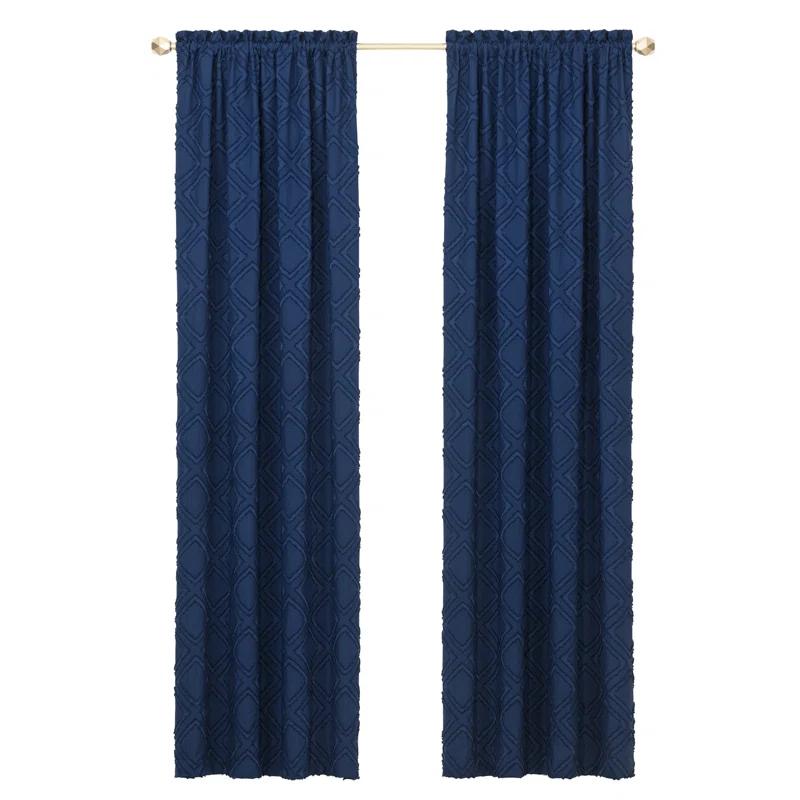 Achim Importing Co Polyester Semi Sheer Curtain Single Panel