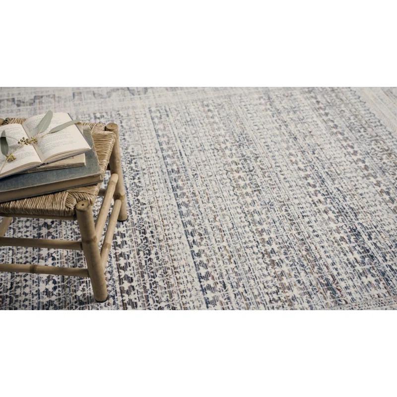 Zuma Rug by Amber Lewis x Loloi - Ocean and Multicolor / 2'7" x 12' Runner