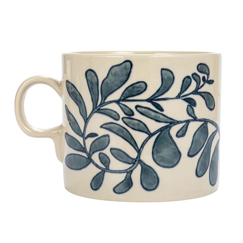 Creative Co-Op Stoneware Coffee Mug