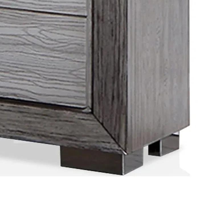 Benjara Reno 26'' W Solid Wood Nightstand