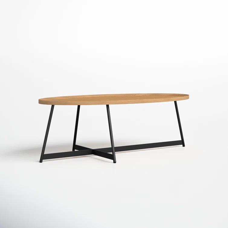 Gweneth Oval Coffee Table - Natural