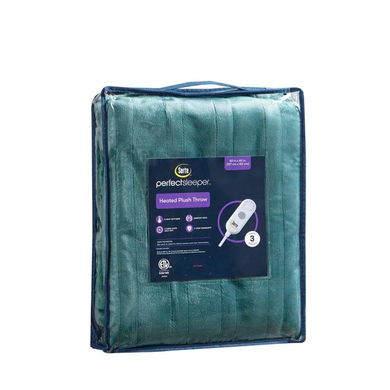 Serta Serta Plush Heated Throw
