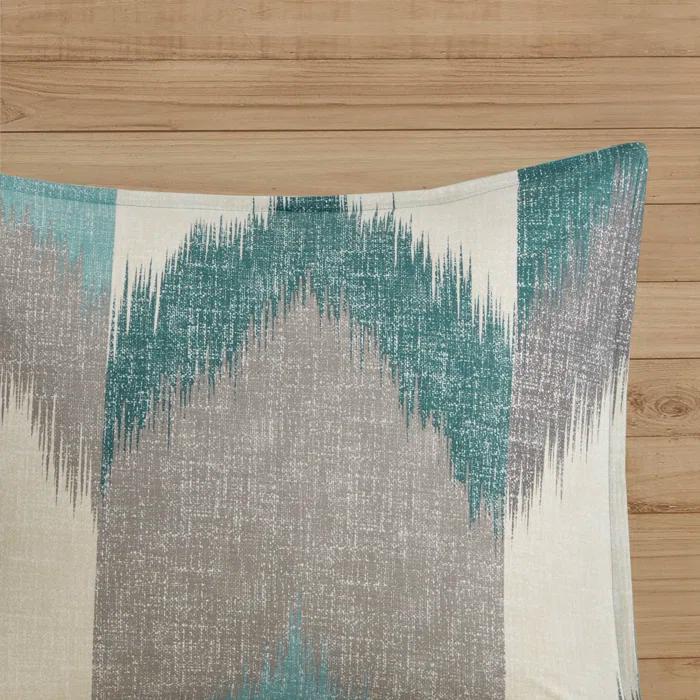 INK+IVY Alpine Printed Cotton Duvet Cover Set