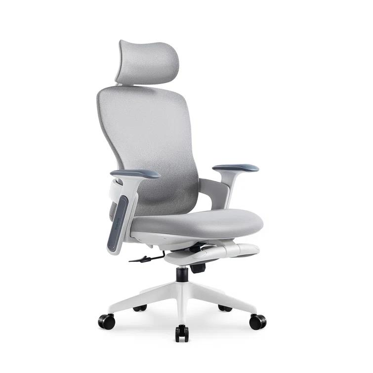 TopJob TopJob Aura Fashionable Office Chair, Ergonomic High Back Home Desk Chair With Headrest And Footrest, Ergonomic High-back Mesh Rolling Work Swivel Chairs With Wheels, Computer Gaming Chair With Adjustable Lumbar Support
