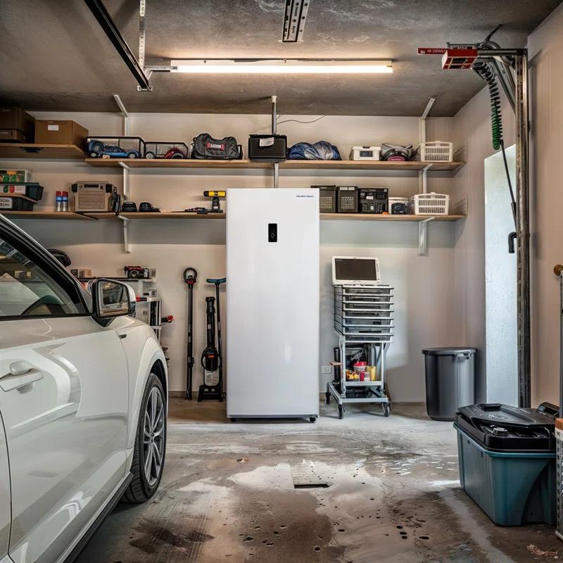 Hamilton Beach Hamilton Beach 17 Cu Ft Upright Convertible Refrigerator/Freezer HBFRF1798-WHITE