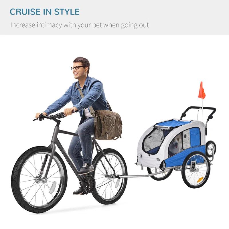 Aosom Foldable Pet Jogger Stroller