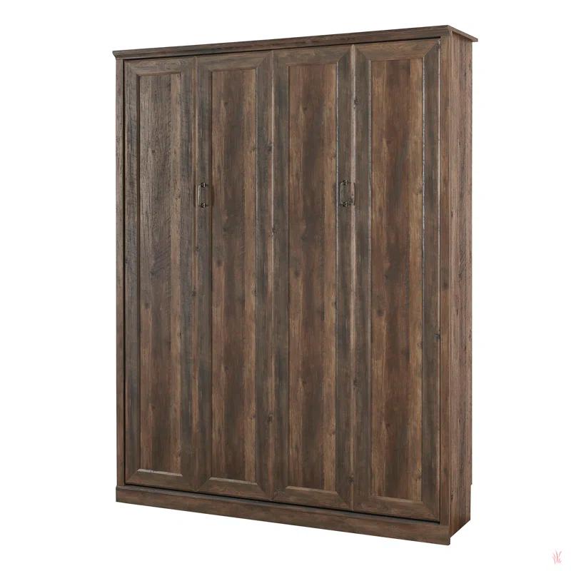 GROUPES Half Self-Close And Open Murphy Bed Cabinet Space-Saving Bed  Perfect For Guest Room, For Bed Room, Guest Room, Home Office