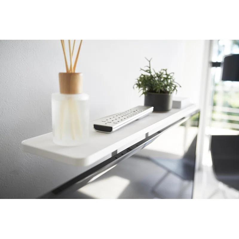 Yamazaki Home Yamazaki Home Tv Shelf, Screen Mount Remote Rack Accessory Stand, Steel