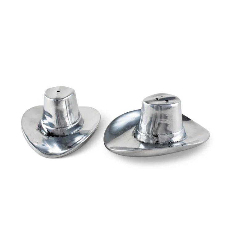 Arthur Court Designs Arthur Court Designs Western Cowboy Hat 2 Piece Salt and Pepper Set